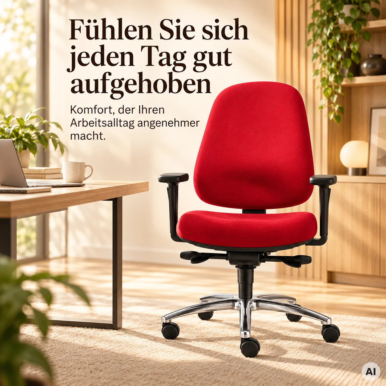 MULTRA - Ergonomischer & bequemer Bürostuhl