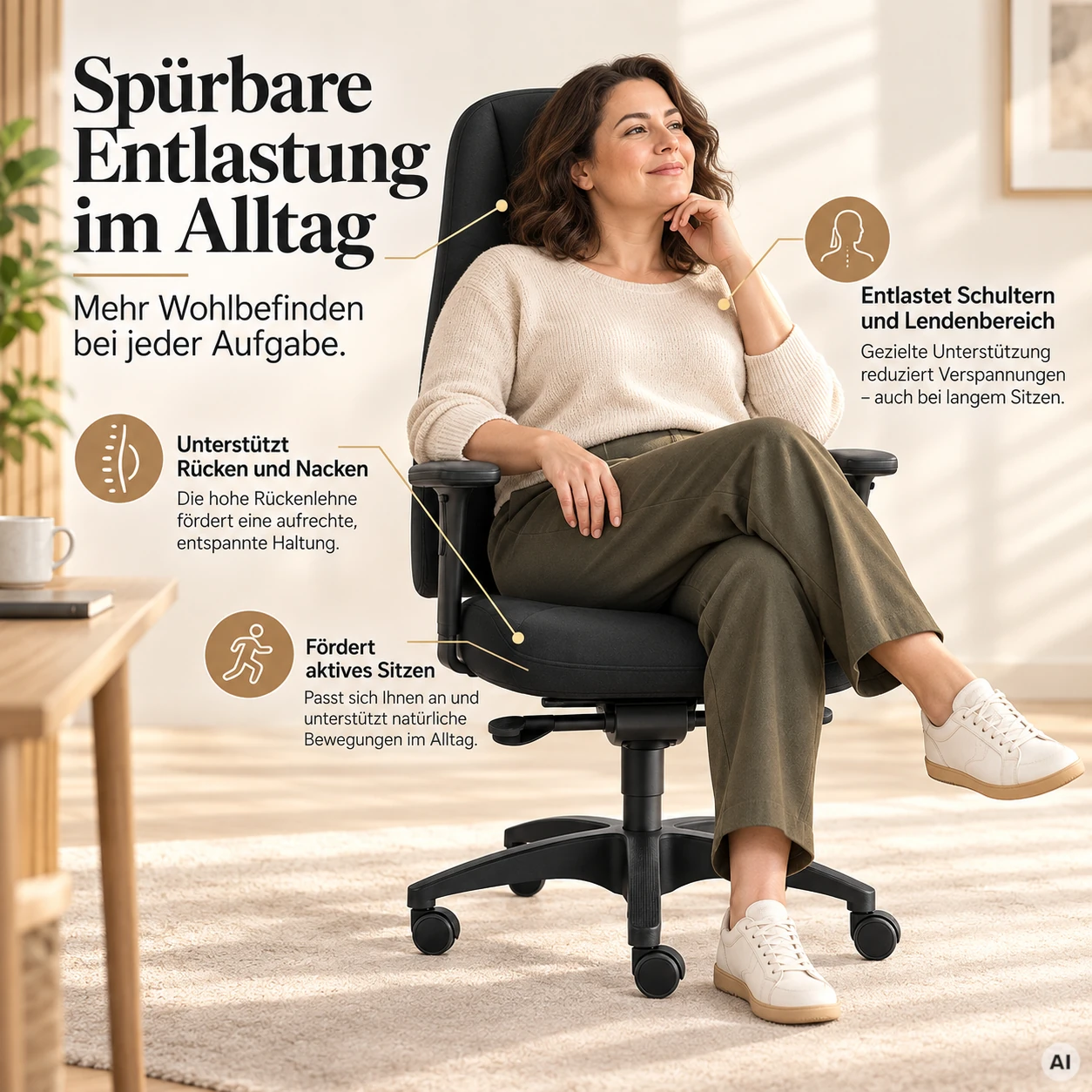 Dynamik Hochlehner - Home Office Chefsessel